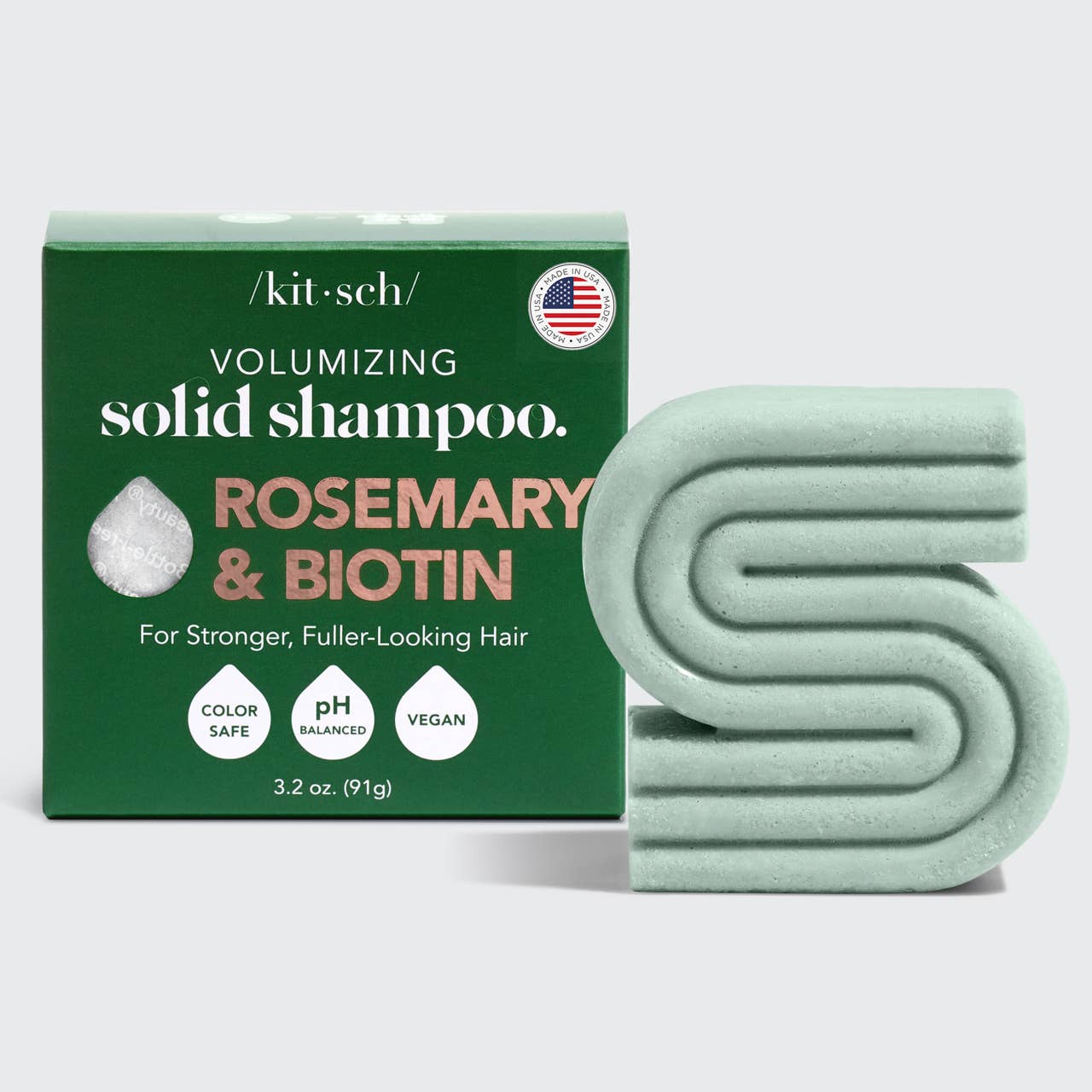 Rosemary & Biotin Volumizing Solid Shampoo - The Bronze Butterfly
