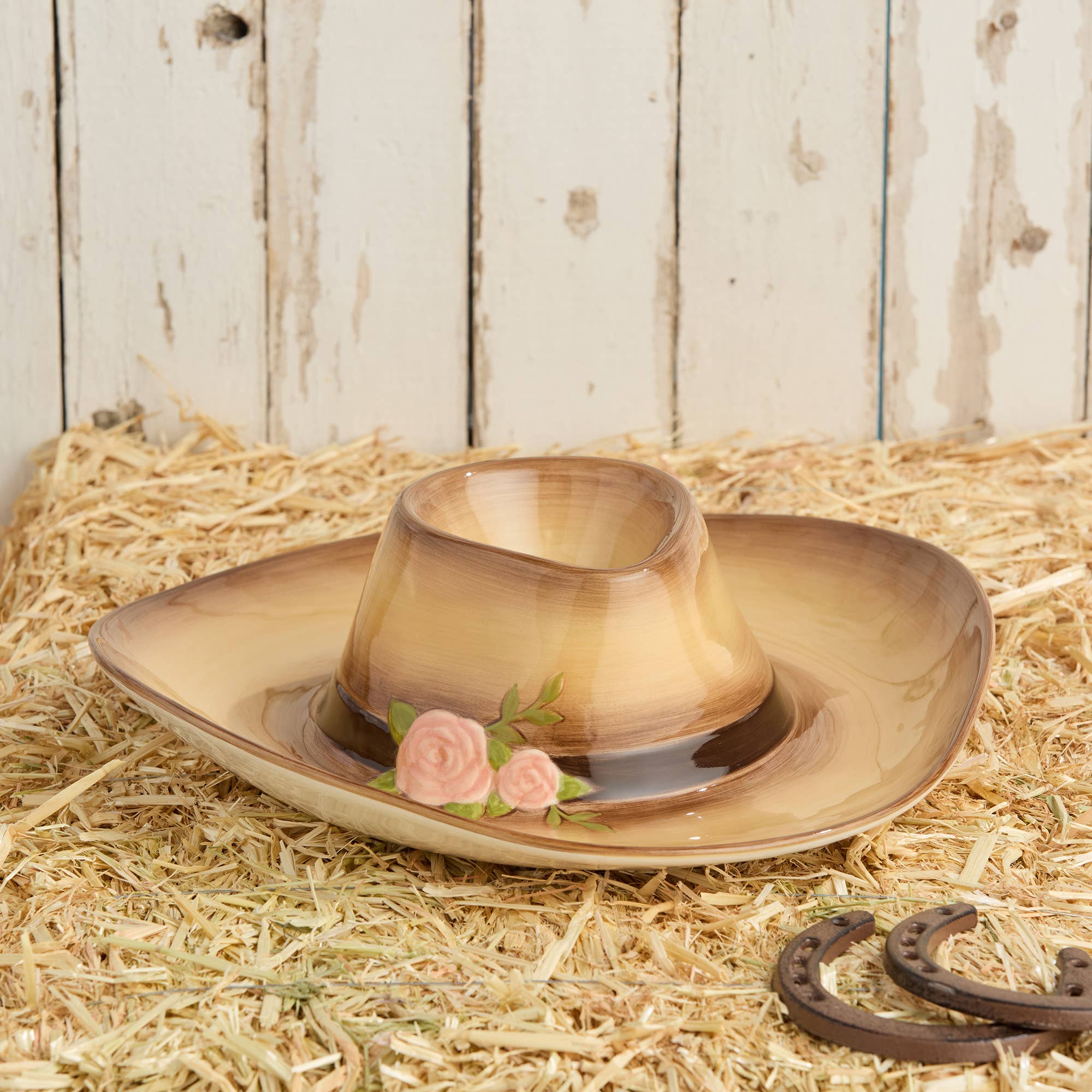 Rosewood Ranch Cowgirl Hat Chip & Dip - The Bronze Butterfly