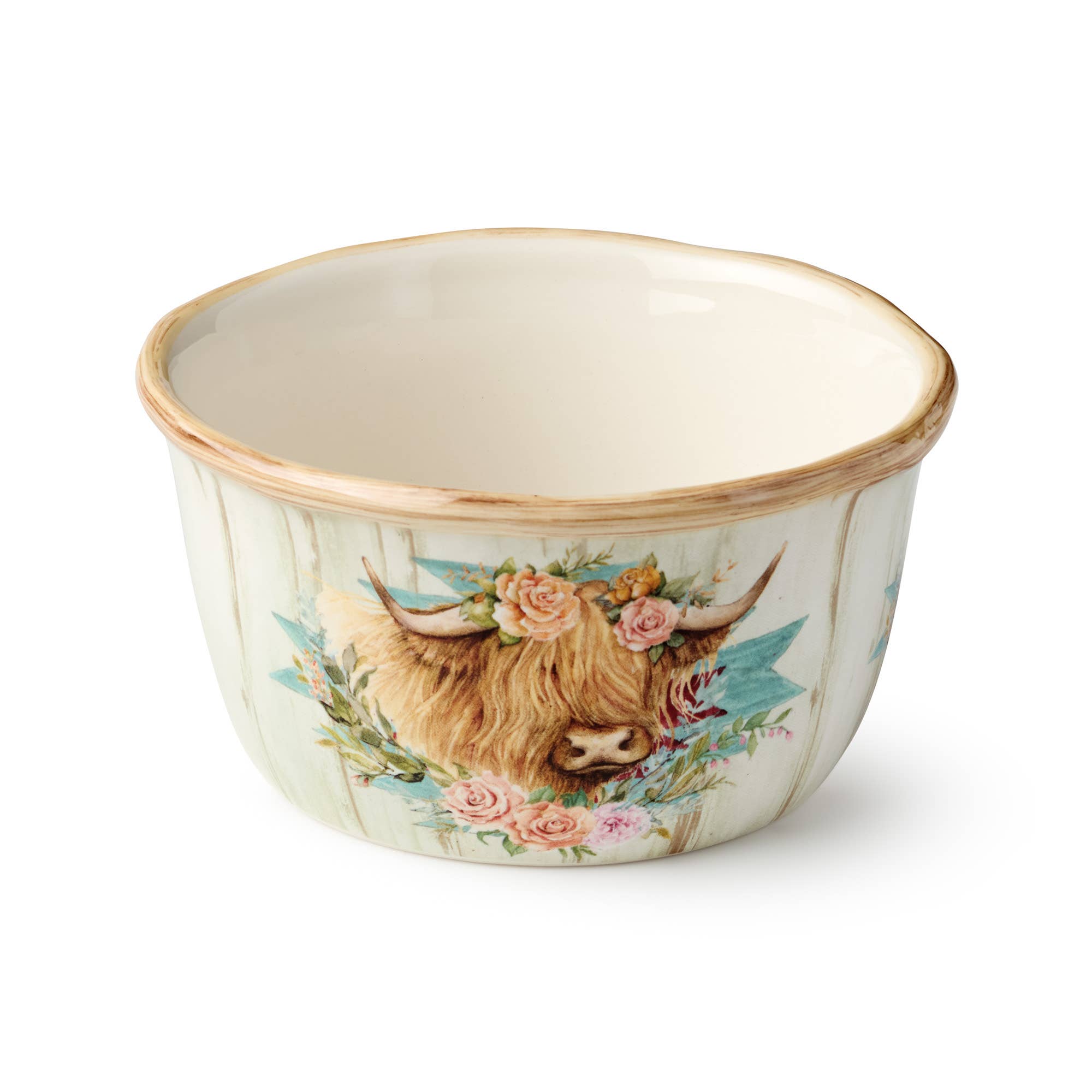 Rosewood Ranch Ice Cream Bowl 5.25" x 3" - The Bronze Butterfly