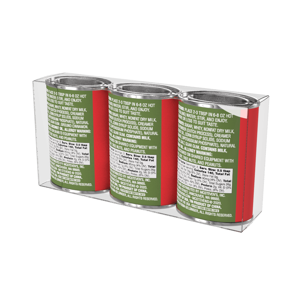 Santa Cocoa Gift Set (2.5oz Tins) - The Bronze Butterfly