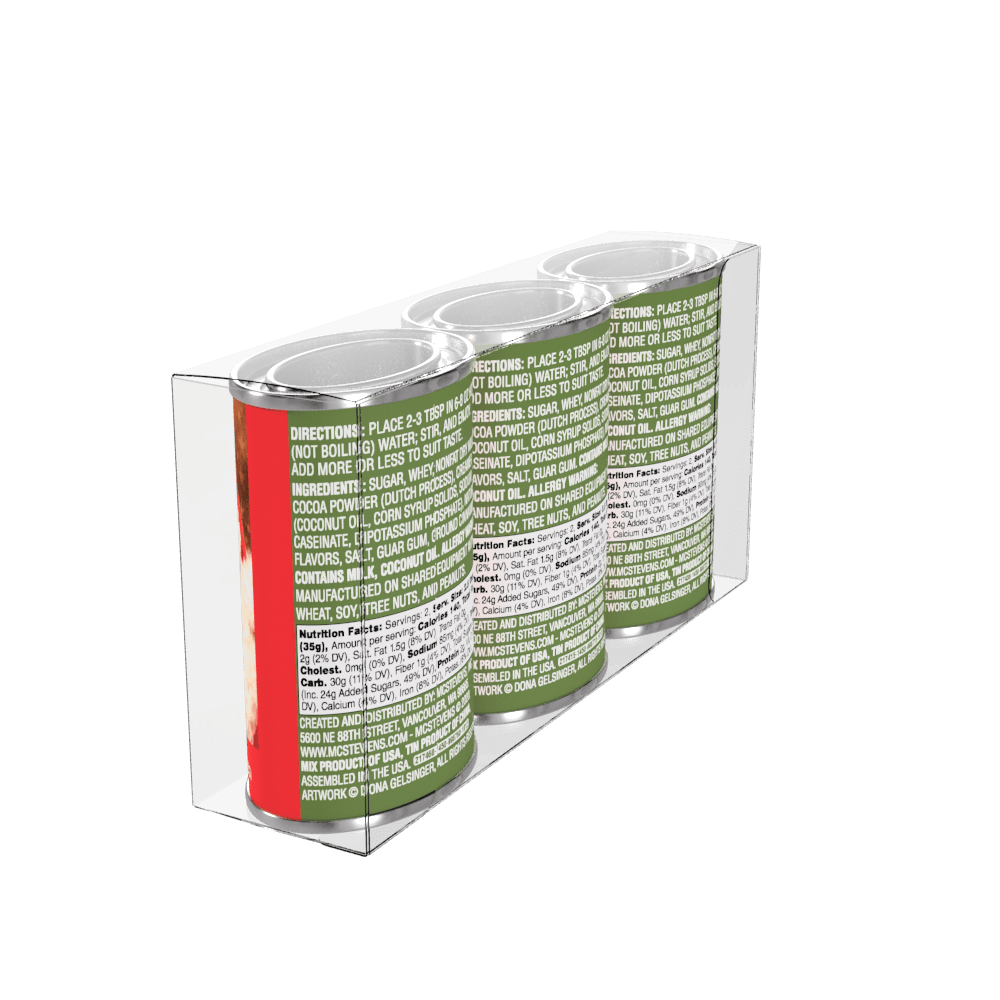 Santa Cocoa Gift Set (2.5oz Tins) - The Bronze Butterfly