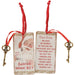SANTA'S MAGIC KEY DOOR ORNAMENT - The Bronze Butterfly