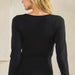 Sculpted Chic Seamless Long Sleeve One Size - The Bronze Butterfly