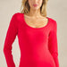 Sculpted Chic Seamless Long Sleeve One Size - The Bronze Butterfly