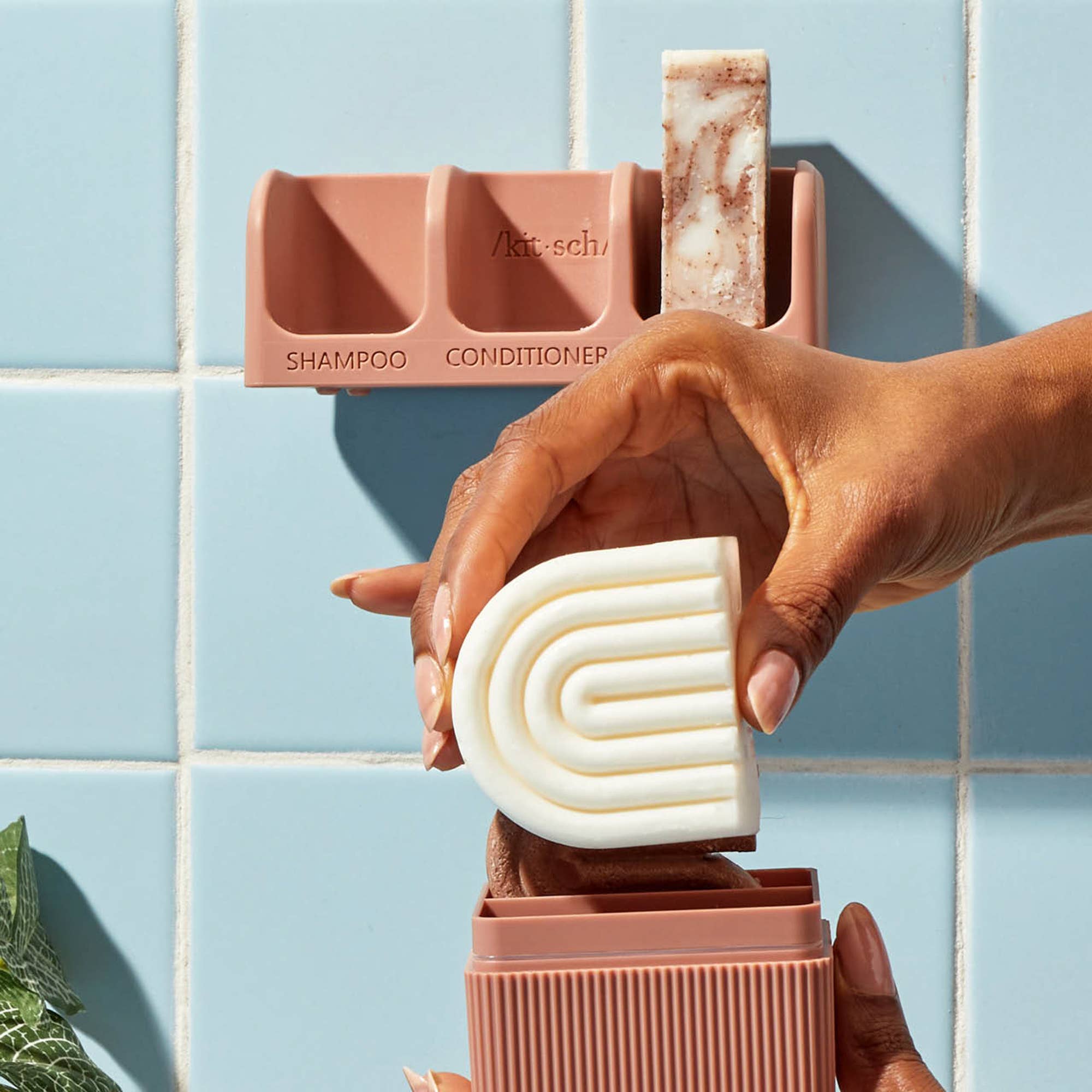 Self - draining Soap Dish - Terracotta - The Bronze Butterfly