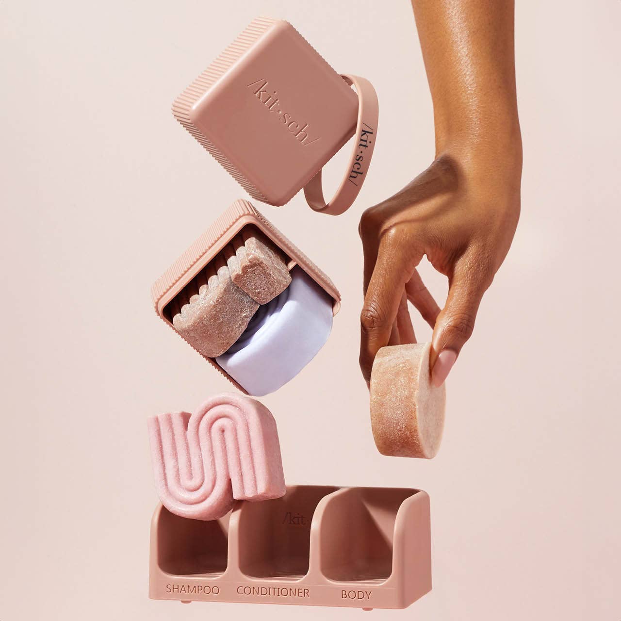 Self - draining Soap Dish - Terracotta - The Bronze Butterfly