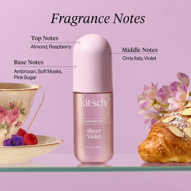 Sheer Violet Hair Perfume - The Bronze Butterfly