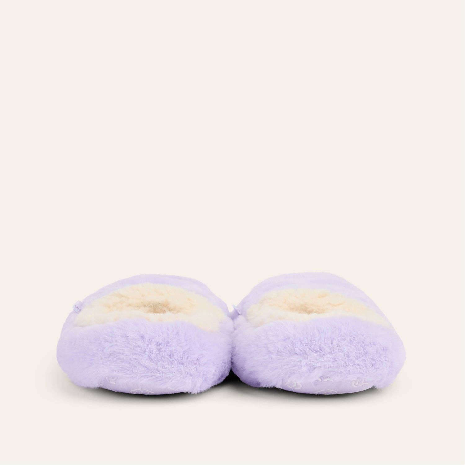 Sherpa Lavender Warmies Slippers - The Bronze Butterfly