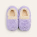 Sherpa Lavender Warmies Slippers - The Bronze Butterfly