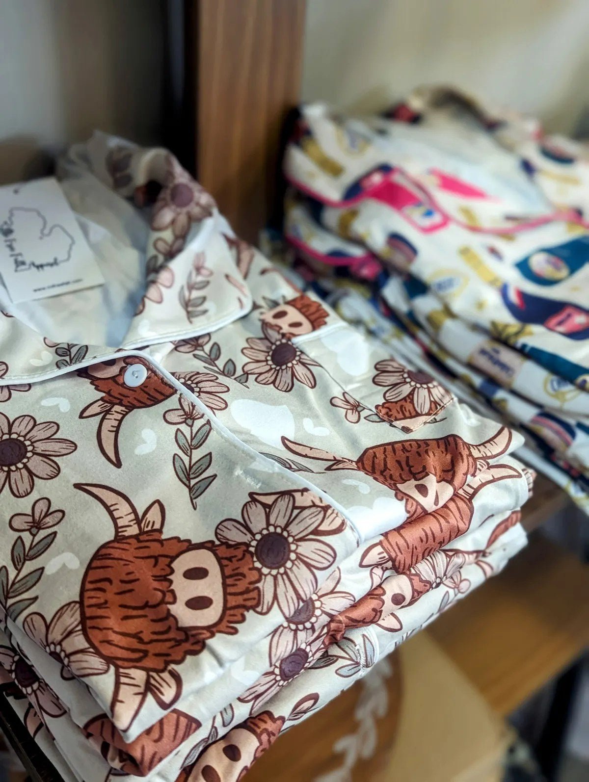 Shirley & Stone Button Down Pant PJ - The Bronze Butterfly