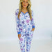 SHIRLEY & STONE SNOWFLAKE PAJAMA SET - The Bronze Butterfly