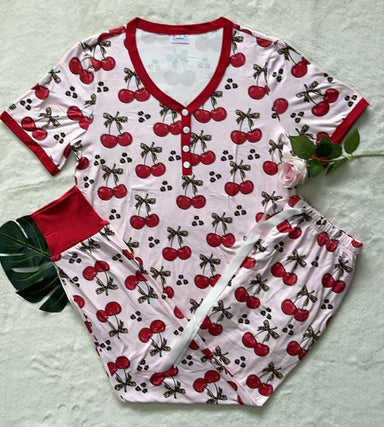 Shirley & Stone Valentines Jogger PJ Set - The Bronze Butterfly