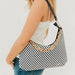Sienna Slouchy Woven Shoulder Bag - The Bronze Butterfly