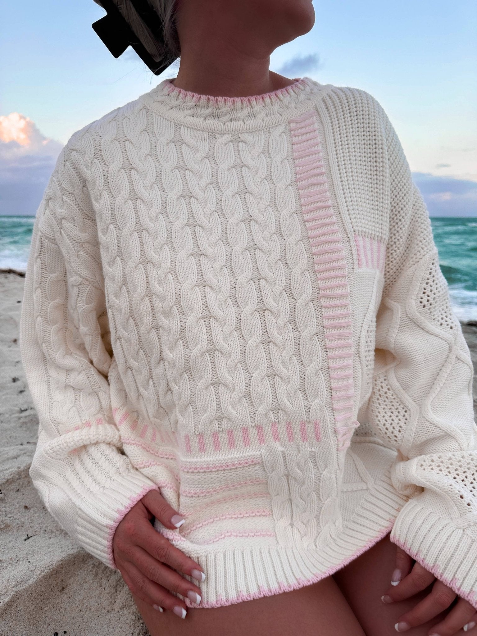 Simple Girly Sweater - The Bronze Butterfly