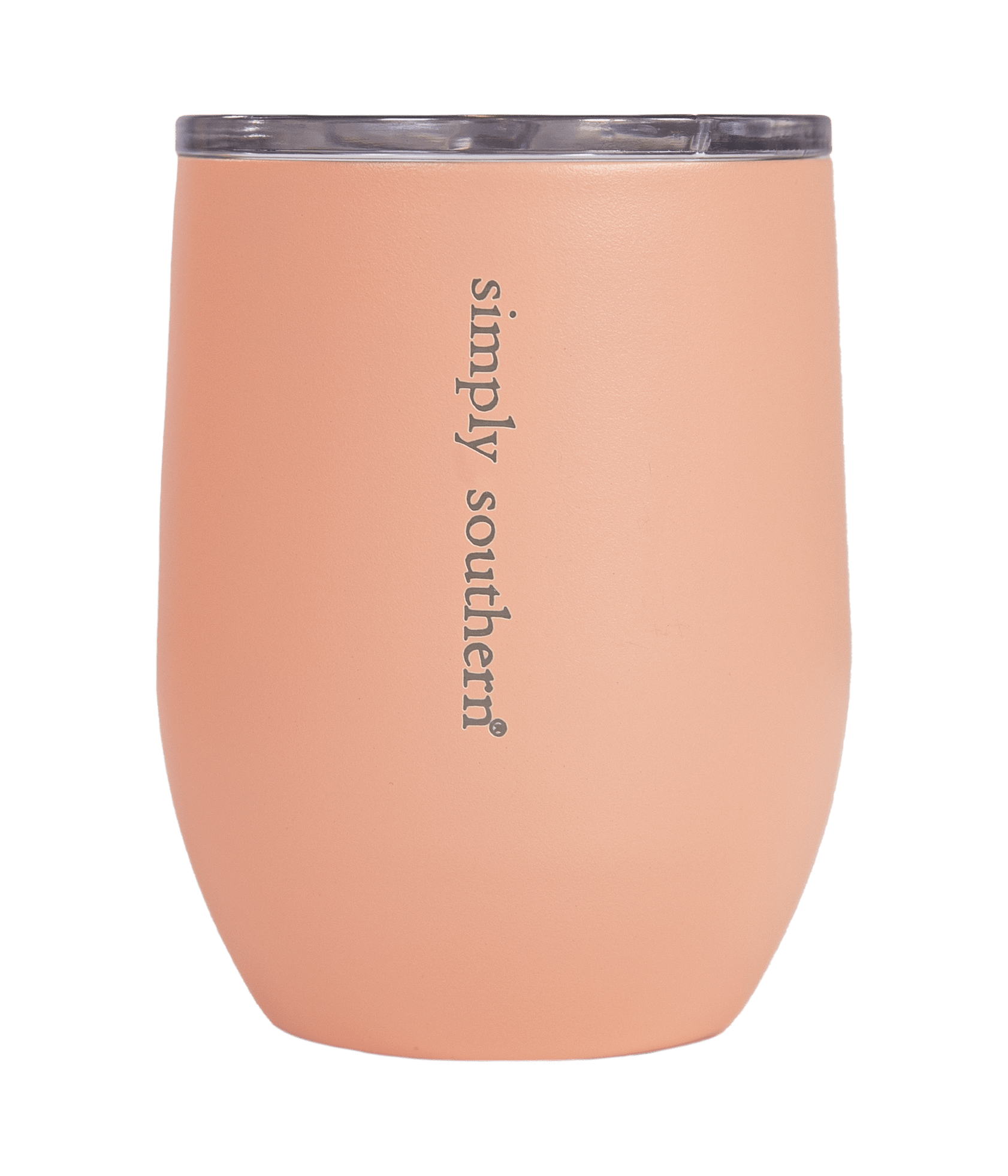 SIMPLY SOUTHERN 17 OZ TUMBLER Peach - The Bronze Butterfly