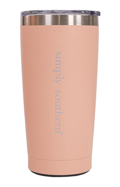 Simply Southern 20oz Tumbler Peach - The Bronze Butterfly