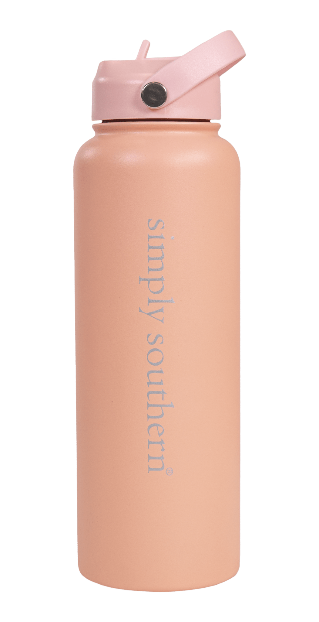 Simply Southern - 40 Ounce Water Bottle - Peach - The Bronze Butterfly