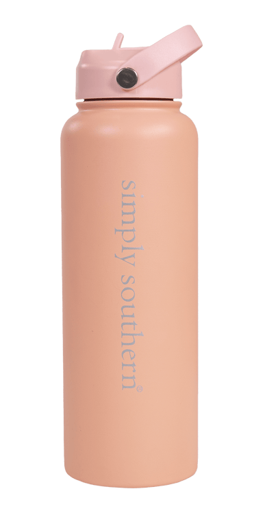 Simply Southern - 40 Ounce Water Bottle - Peach - The Bronze Butterfly