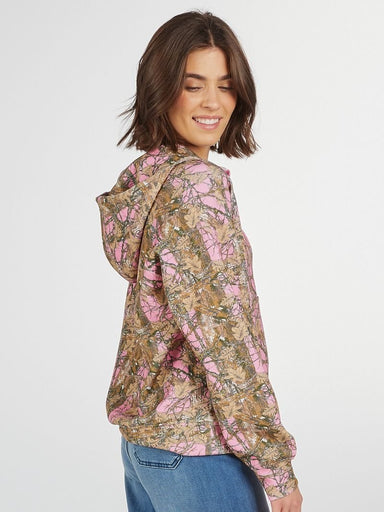 Simply Southern Alara Hoodie Camo Pink - The Bronze Butterfly