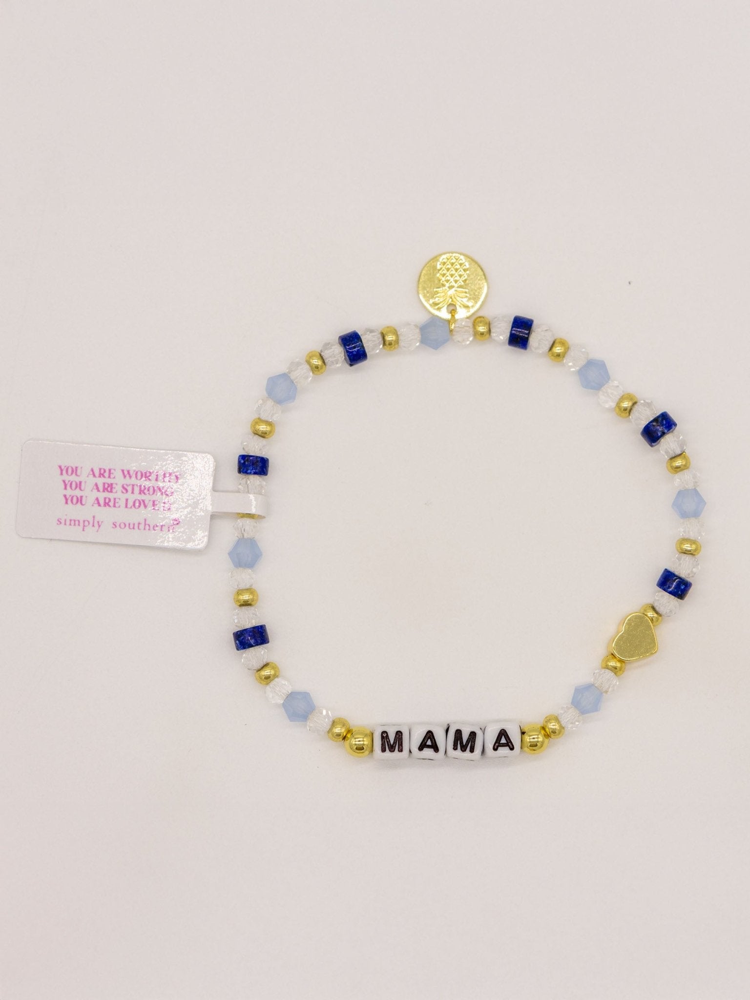 SIMPLY SOUTHERN BEADED POSITIVITY BRACELETS - The Bronze Butterfly