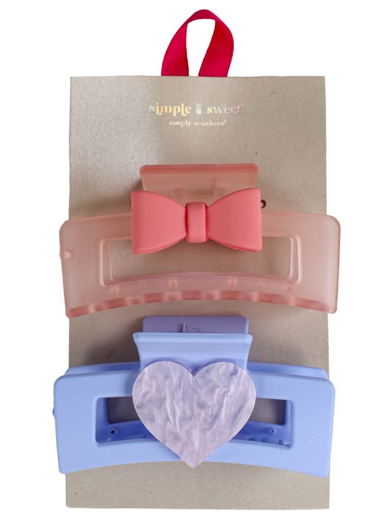 Simply Southern Claw Clip Hair Set - The Bronze Butterfly