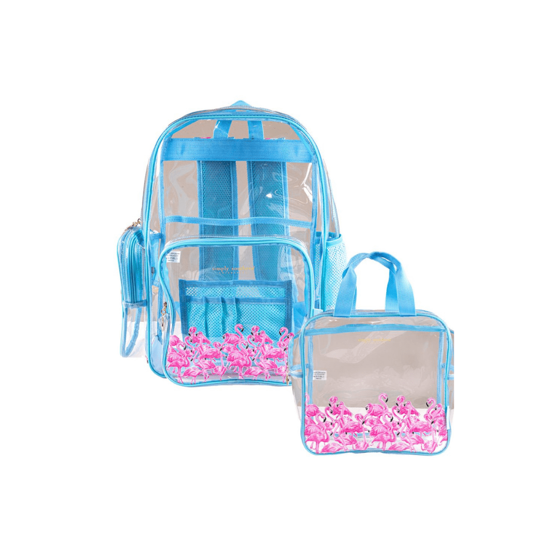 Simply Southern Clear School Backpack - The Bronze Butterfly