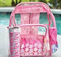 Simply Southern Clear School Backpack - The Bronze Butterfly