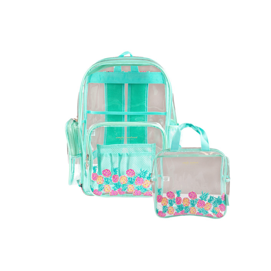 Simply Southern Clear School Backpack - The Bronze Butterfly