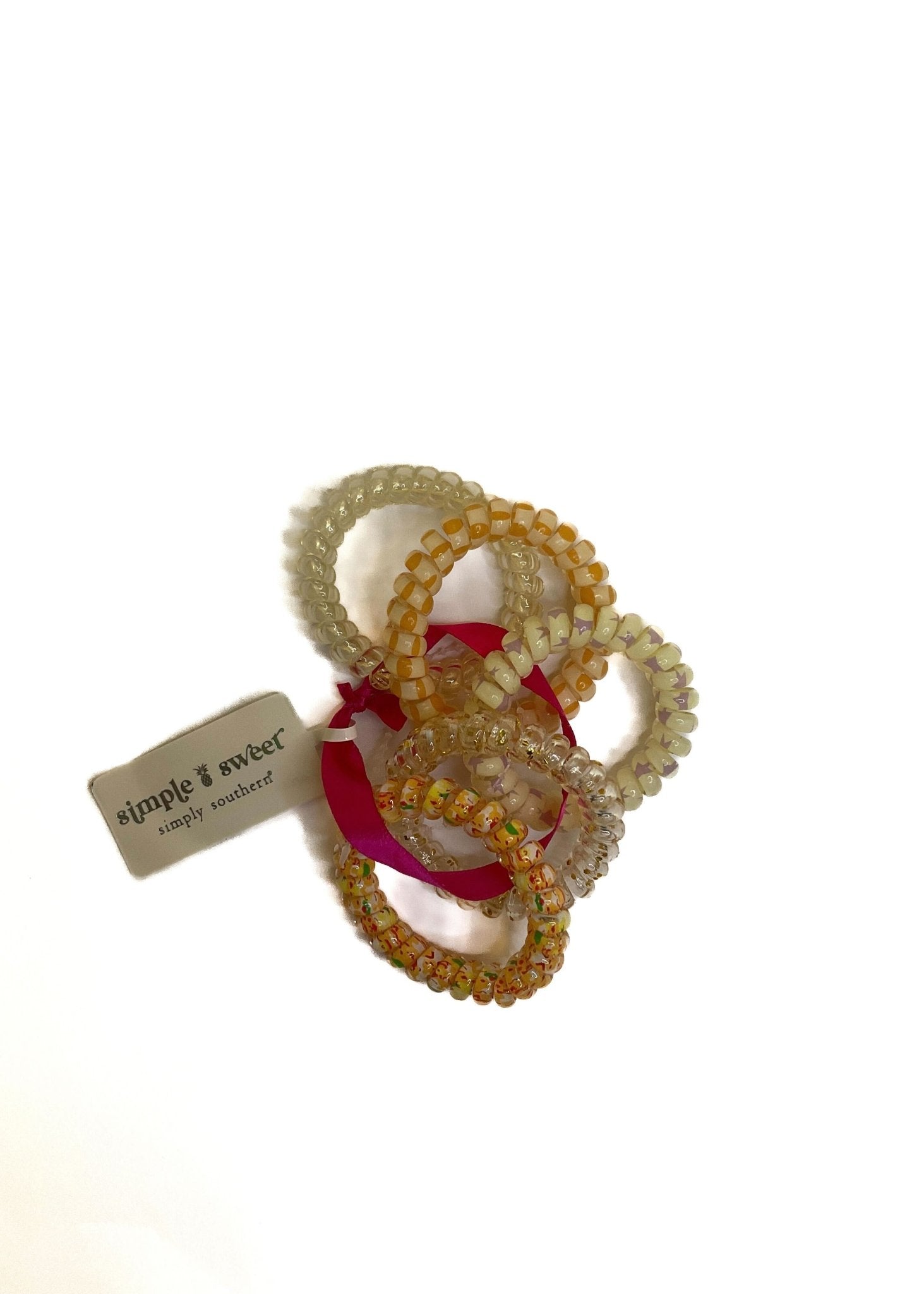 Simply Southern Coiled Hair Ties Set - The Bronze Butterfly