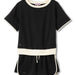 Simply Southern Colorblock Edge Drop Shoulder T-Shirt & Skirt Sets - The Bronze Butterfly