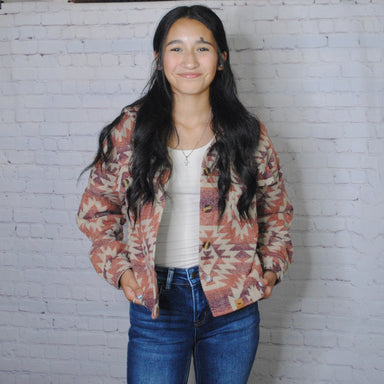 Simply Southern Crop Shacket Navajo - The Bronze Butterfly