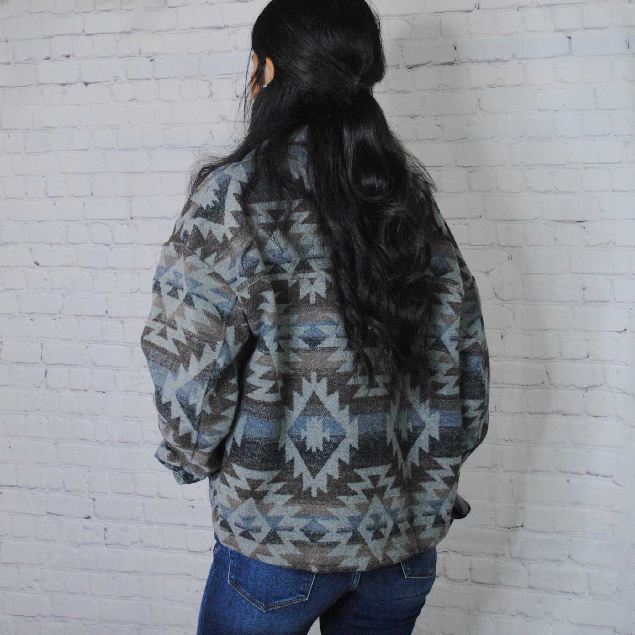 Simply Southern Crop Shacket Navajo - The Bronze Butterfly
