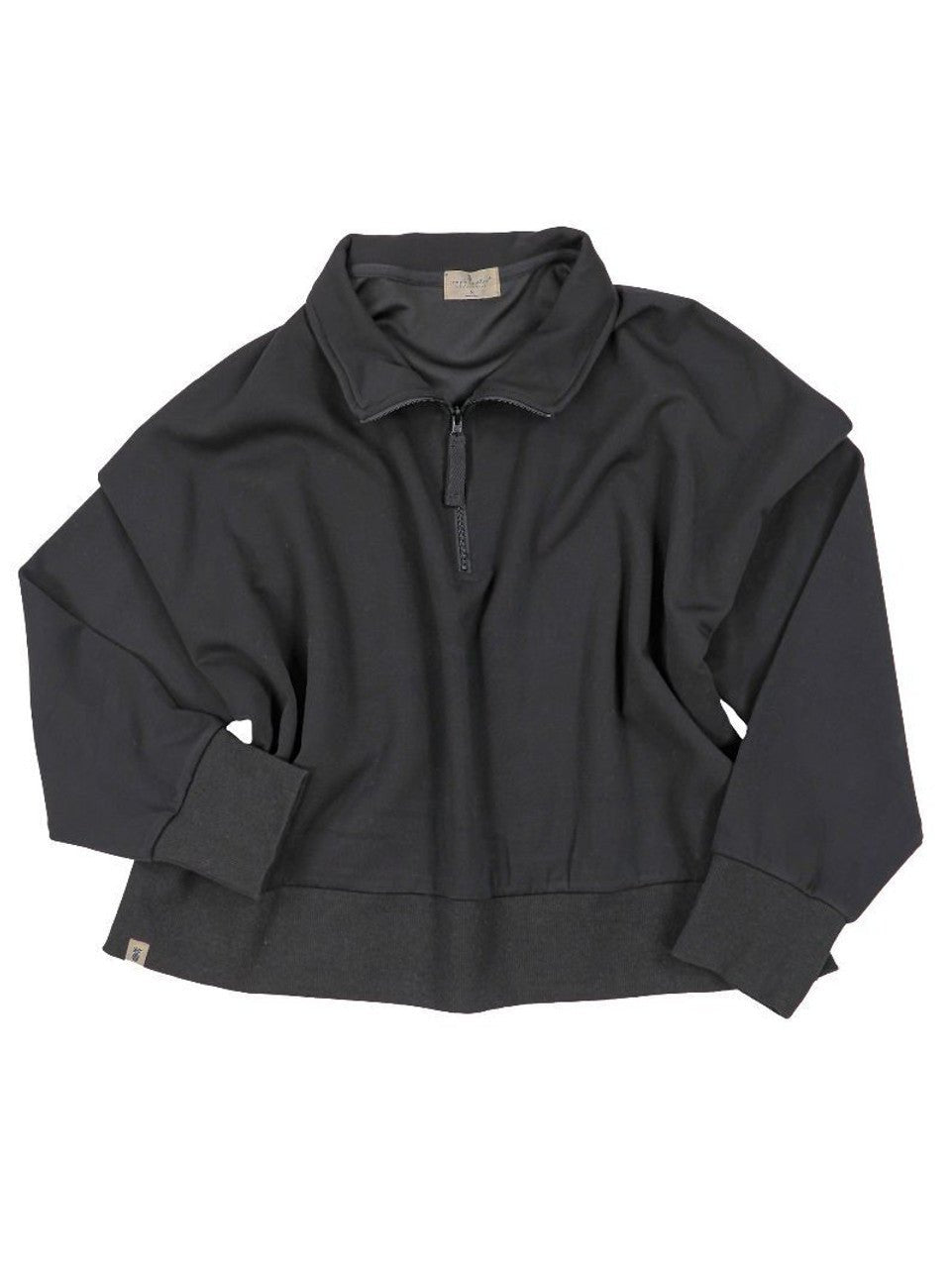 Simply Southern Cropped Quarter Zip - The Bronze Butterfly