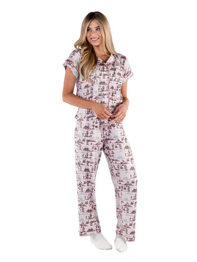 Simply Southern Everyday Simply Soft Pajama Set - Cactus - The Bronze Butterfly