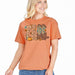 Simply Southern Fall Boots Graphic Tee - Caramel - The Bronze Butterfly