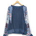 Simply Southern Floral American Pullover Shirt - The Bronze Butterfly