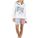 Simply Southern Floral USA Hoodie - The Bronze Butterfly