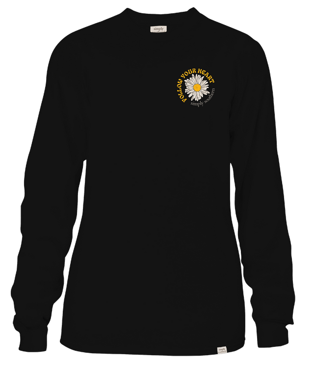 Simply Southern Follow Your Heart Not The Herd Long Sleeve - The Bronze Butterfly