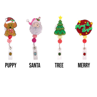 Simply Southern Holiday Badge Reel - The Bronze Butterfly