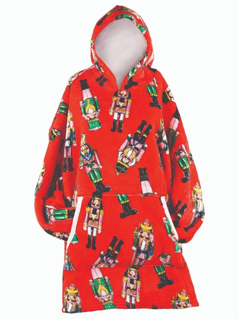 Simply Southern Holiday Hoodie Poncho - The Bronze Butterfly