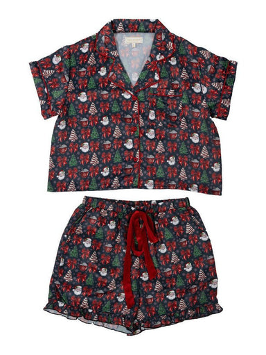 Simply Southern Holiday Pajama Short Set - The Bronze Butterfly