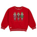 Simply Southern Holiday Varsity Sweatshirt - Nutcracker - The Bronze Butterfly