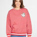 Simply Southern Holiday Varsity Sweatshirt - Santa Baby - The Bronze Butterfly