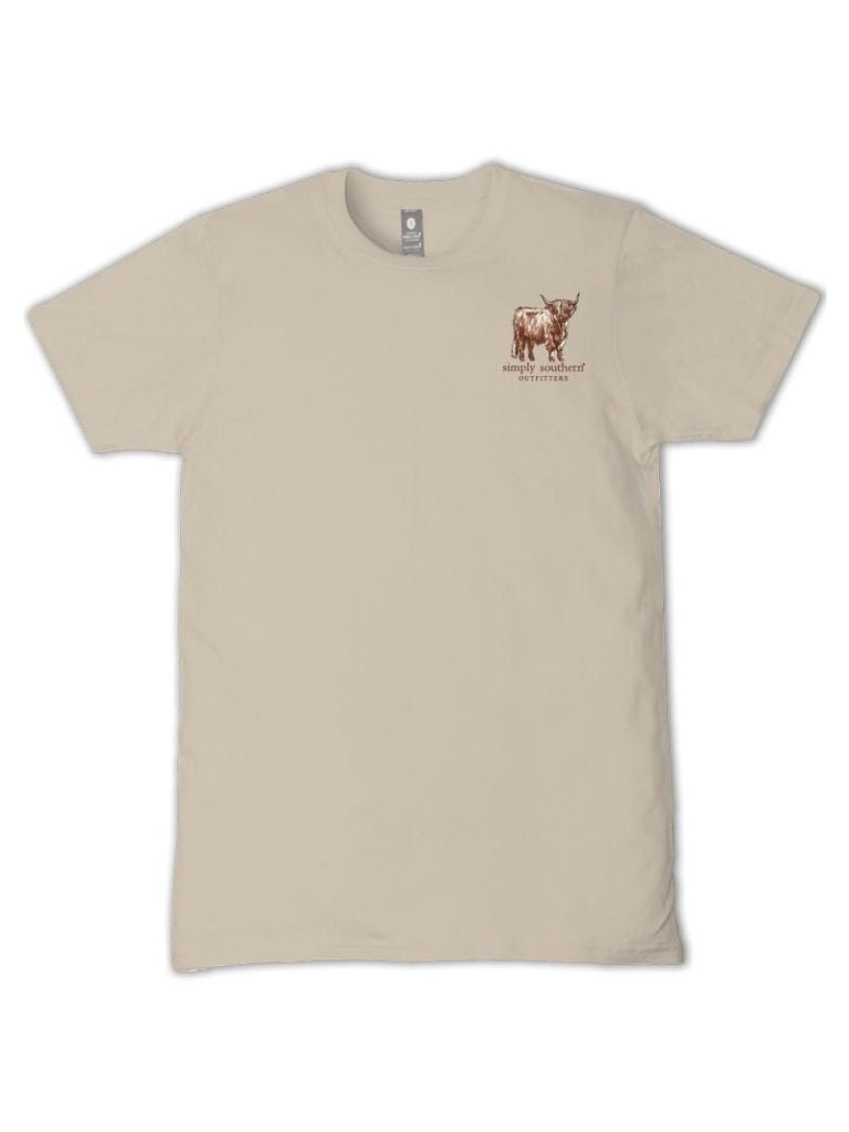 Simply Southern “I Lift Up My Eyes to the Hills” Short Sleeve T-Shirt - The Bronze Butterfly