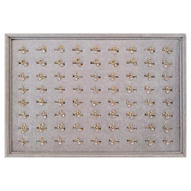 Simply Southern Initial Ring - The Bronze Butterfly