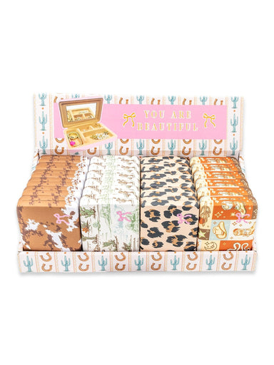 Simply Southern Jewelry Travel Case | Animal Print - The Bronze Butterfly