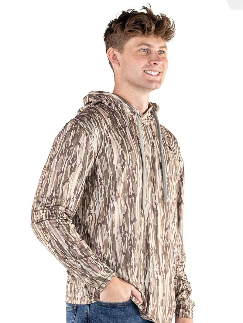 Simply Southern Men's Performance Green Camo Hoodie - The Bronze Butterfly