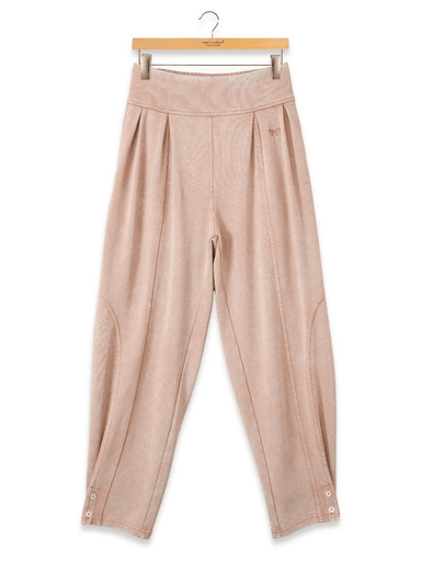 Simply Southern Mineral Wash Balloon Pant in Fawn - The Bronze Butterfly