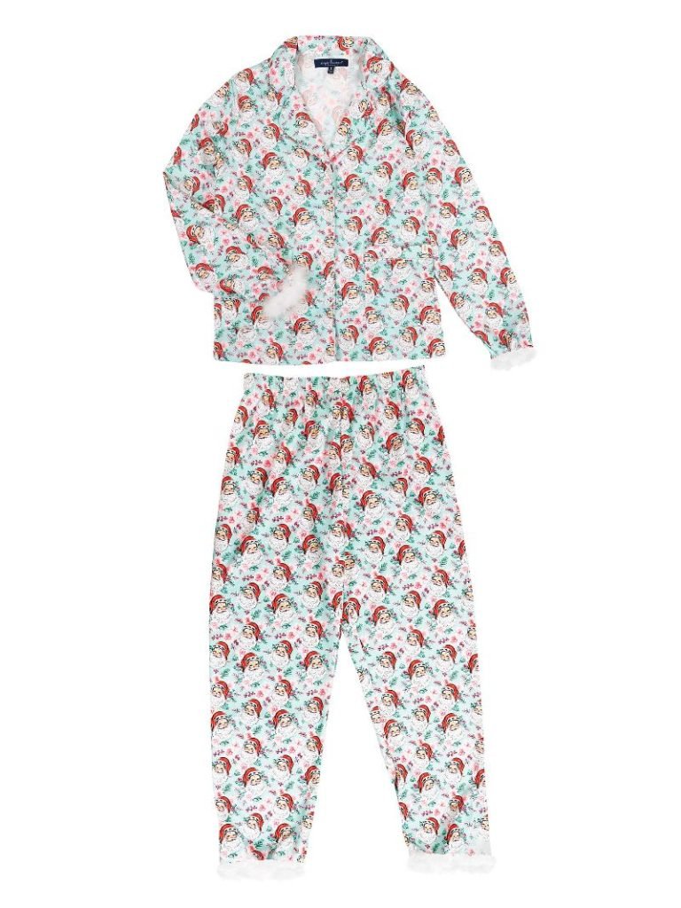 Simply Southern Pajama Set with Feather Trim - The Bronze Butterfly