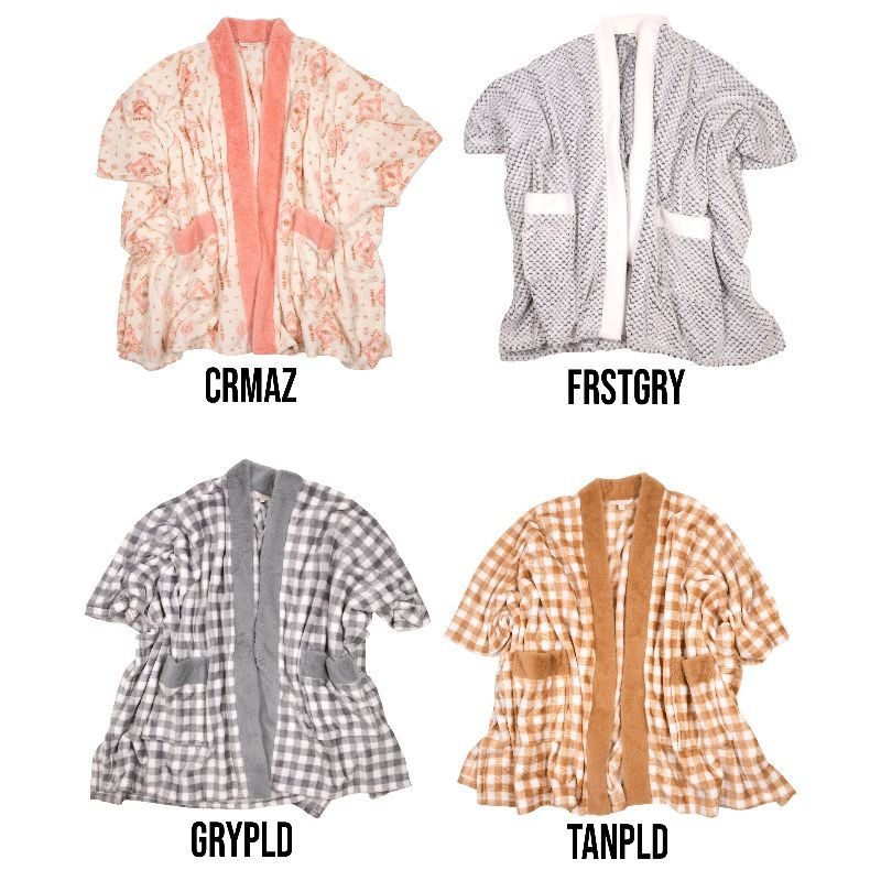 Simply Southern Plush Wrap - The Bronze Butterfly